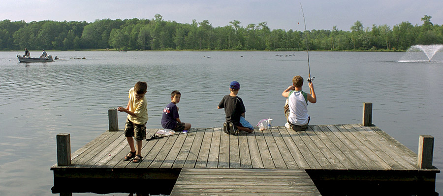 Otter Lake Camp Resort Pocono Mountains Camping