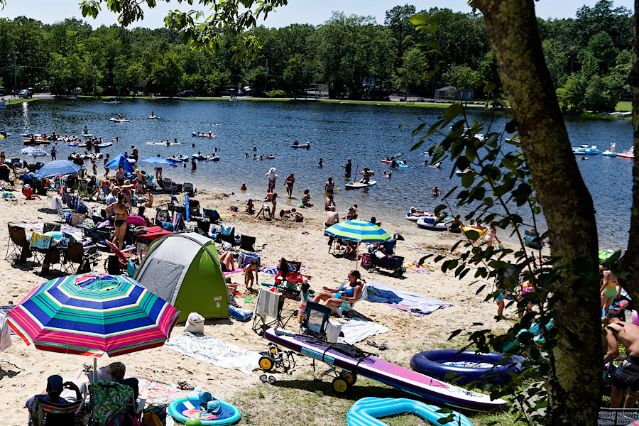 Sandy Beach at Otter Lake