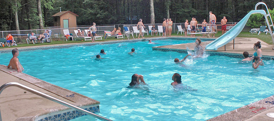 Otter Lake Camp Resort Pocono Mountains Camping